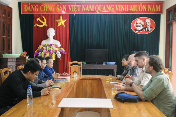 Meeting with Van Long Management Board